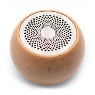 Mini altavoz de madera con Efecto Mandela
