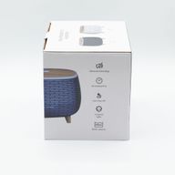 Aromaterapia Futurista con estrías - USB - Cambio de color - Control remoto