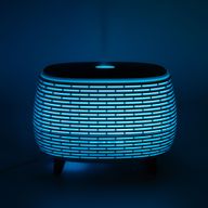 Aromaterapia Futurista con estrías - USB - Cambio de color - Control remoto