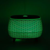 Aromaterapia Futurista con estrías - USB - Cambio de color - Control remoto