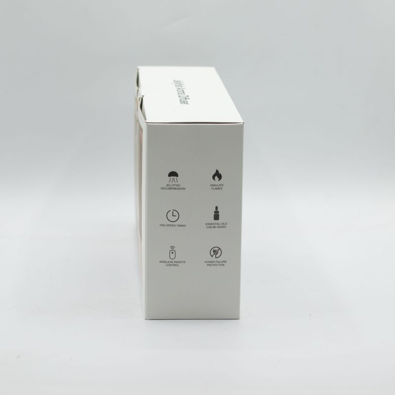 Difusor de aromas con efecto de modelo de barco y LED que cambia de color