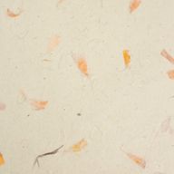 A4 - Papel artesanal Lokta (paquete de 20 hojas) - amarillo caléndula