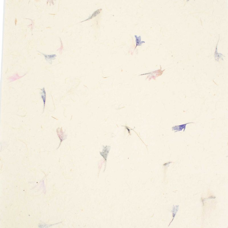 A4 - Papel Lokta para manualidades (paquete de 20 hojas) - azul aciano