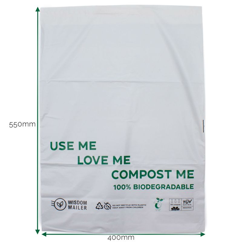 Sobre de envío biodegradable al 100% (400x550 mm)