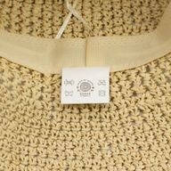 Sombrero de paja tipo floppy para el sol - beige natural