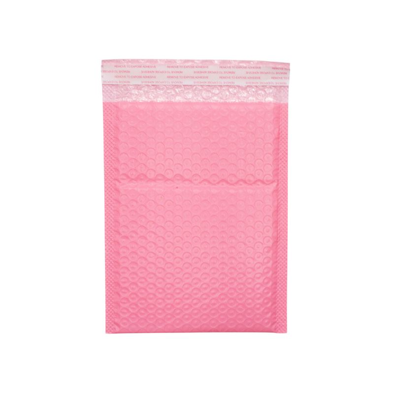 Sobre de burbuja de polietileno rosa (180x230+40mm)