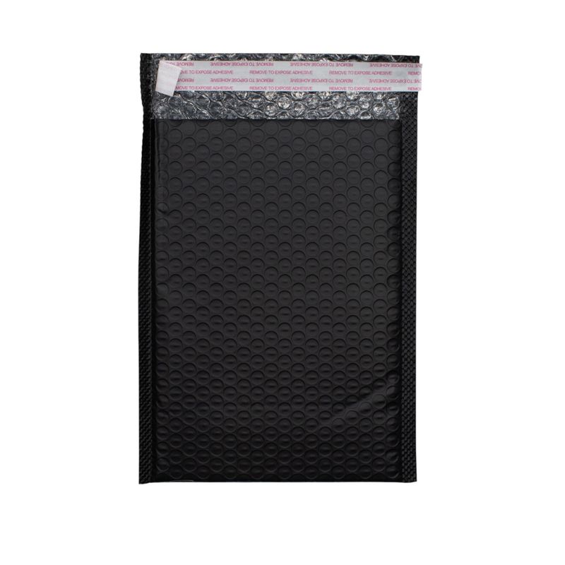 Sobre acolchado de burbuja de polietileno negro (180x230+40mm)