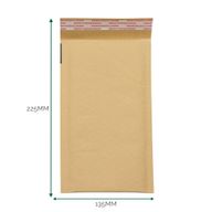 Sobre kraft acolchado con burbuja (135x225+40mm)