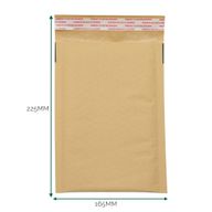 Sobre acolchado con burbuja kraft (165x225+40mm)