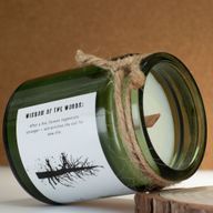Greenman Woodwick Vela de soja - Ceniza y Humo de Madera
