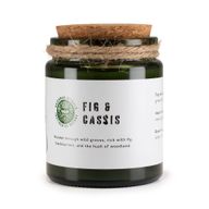 Vela de soja Greenman Woodwick - Higo triturado y grosella negra