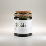Vela de soja Greenman Woodwick - Higo triturado y grosella negra