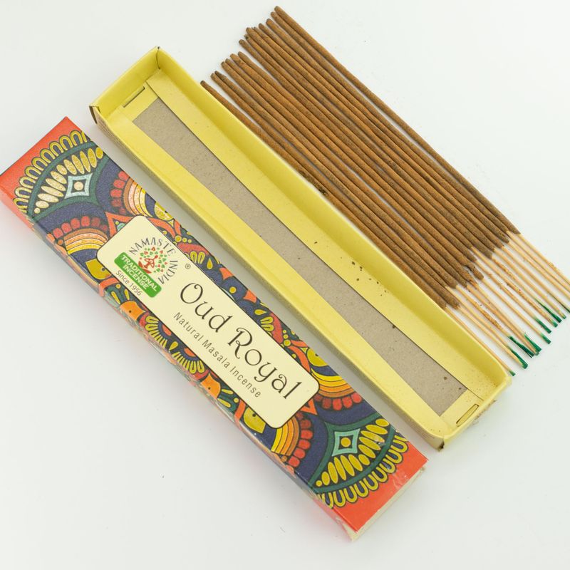 Namaste Mandala Masala Incienso - Oud Real