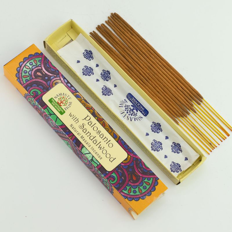 Namaste Mandala Masala Incienso - Palo Santo con Sándalo