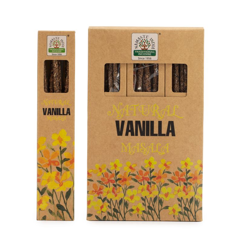 Incienso Masala Botánico Natural - Vainilla