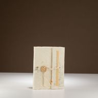 Libreta de flores mixtas de Lokta en mini (12x8cm) con 40 hojas