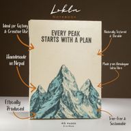 Cuaderno de inspiración Lrg Lokta (21x15cm) - 45 hojas - Every Peak - incluye marcador