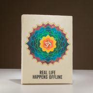 Cuaderno de inspiración Lrg Lokta (21x15cm) - 45 hojas - Vida real - incluye marcador