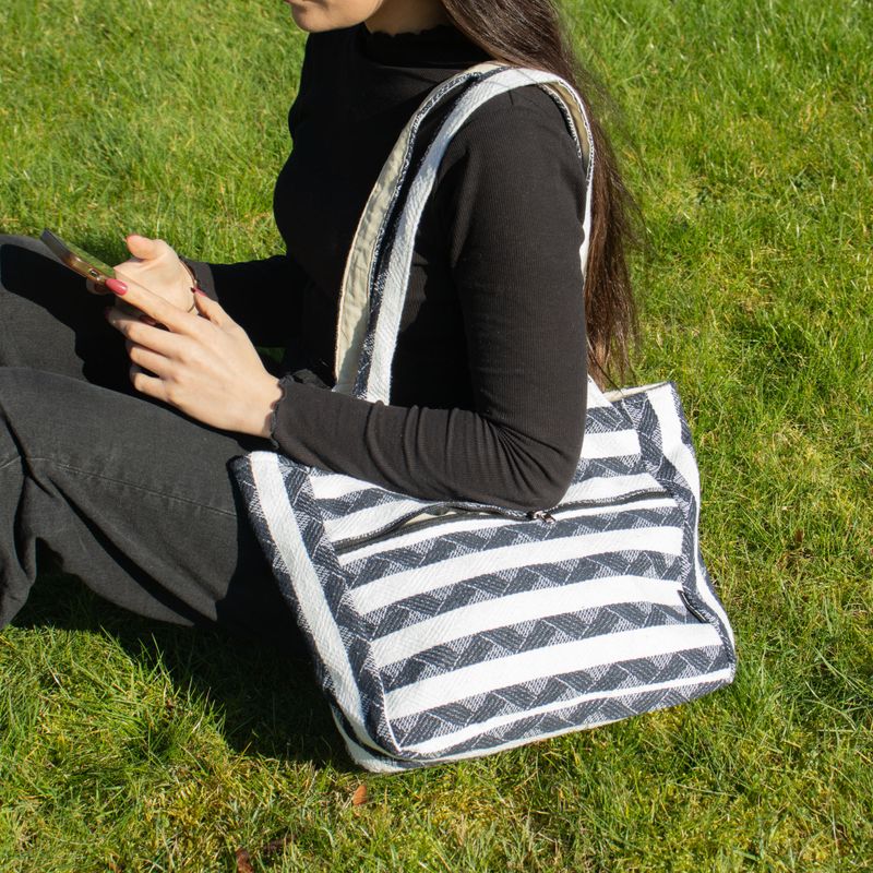 Bolsos Jacquard Naturales – Atlas Nómada – Bolso Musa Viajera
