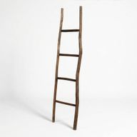 Escalera de Madera Kemu Grande - 1.5m - Chocolate - Estilo japonés