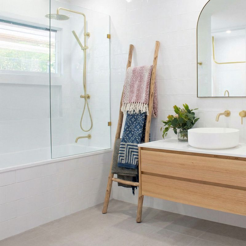 Grande escalera de madera Kemu - 1.5m - natural - Estilo japonés