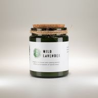 Vela de soja Woodwick Greenman - Lavanda Silvestre