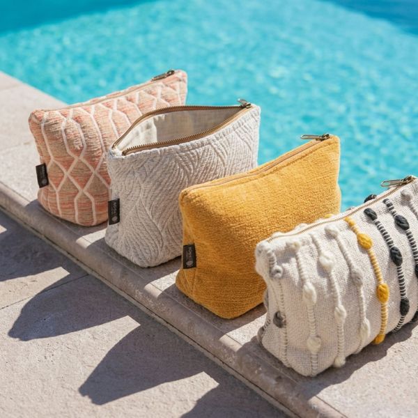 Bolsas de Aseo de jacquard indio Nomad Sari