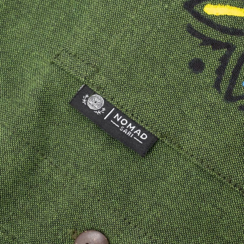 Camisa Nomad Sari Kathmandu - Verde Bosque - XL