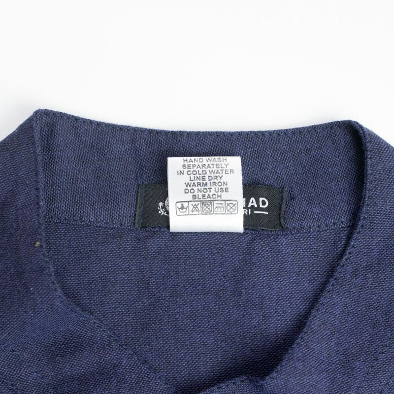 Nomad Sari Kathmandu camisa - índigo - grande