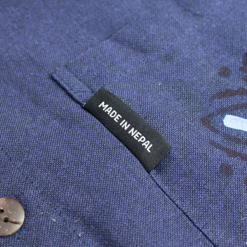 Nomad Sari Kathmandu Camisa - Índigo - XL