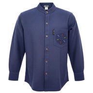 Nomad Sari Kathmandu Camisa - Índigo - XXL