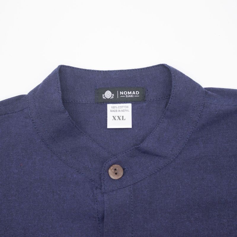 Nomad Sari Kathmandu Camisa - Índigo - XXL