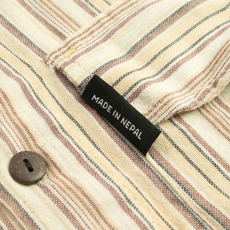 Nomad Sari Camisa de abuelo - marrón beige - XL