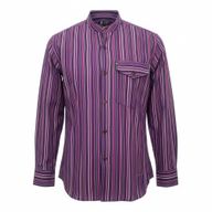 Nomad Sari Camisa de Abuelo - Negro Púrpura - Grande