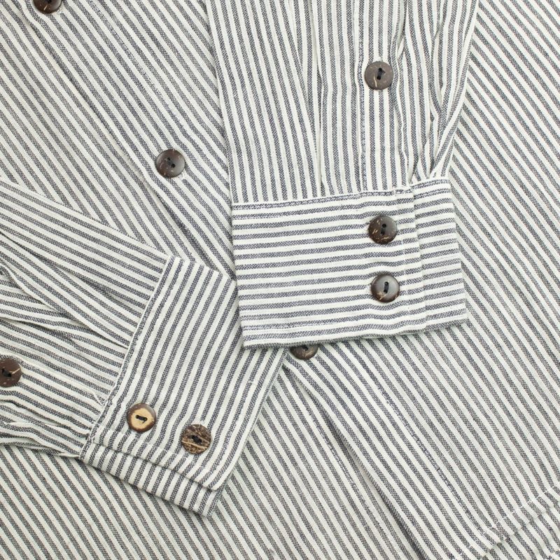 Nomad Sari Camisa de Abuelo - Gris Piedra - Grande