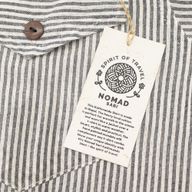 Nomad Sari Camisa Grandad - Gris Piedra - XL