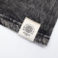Nomad Sari Camiseta de algodón lavado a piedra - Rebel - Carbón - Pequeño