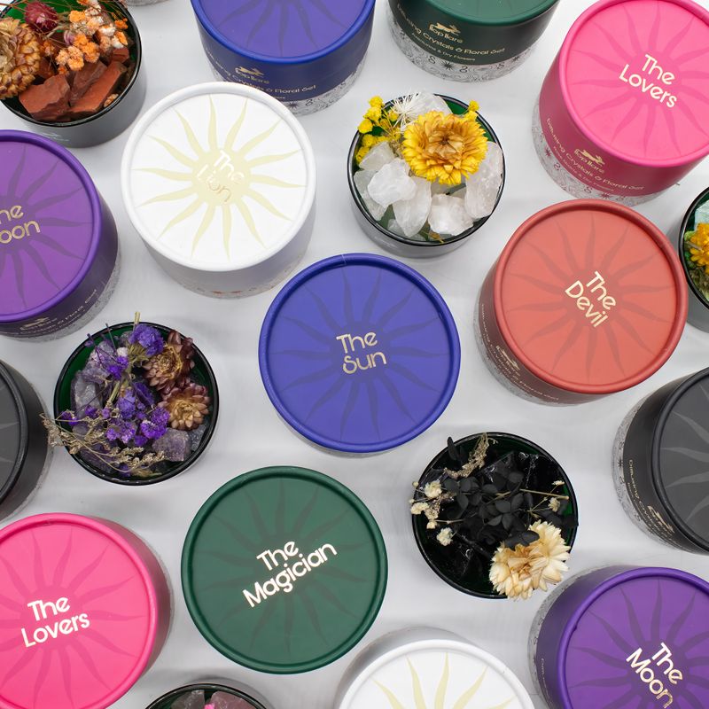 Hop Hare Difusores de Crystas y Conjunto Floral - Los Amantes