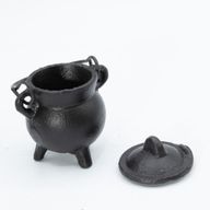 Calderos de hierro fundido extra pequeños 5x7 cm
