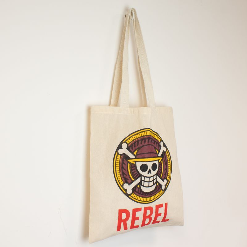 Nomad Sari Icónico Básico Bolso Tote - REBEL - Natural 4oz