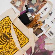 Nomad Sari Icónico Toni Bolsa Tote - Sé amable - Natural 10 oz
