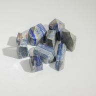 Puntas de gemas aprox. 6 cm (0,5 kg) - piedra lunar india (aprox. 8 piezas)