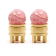 Bola Curativa de Piedras Preciosas y soporte - Amatista