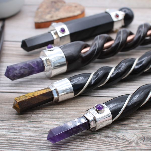 Varitas de Sanación con Cristales