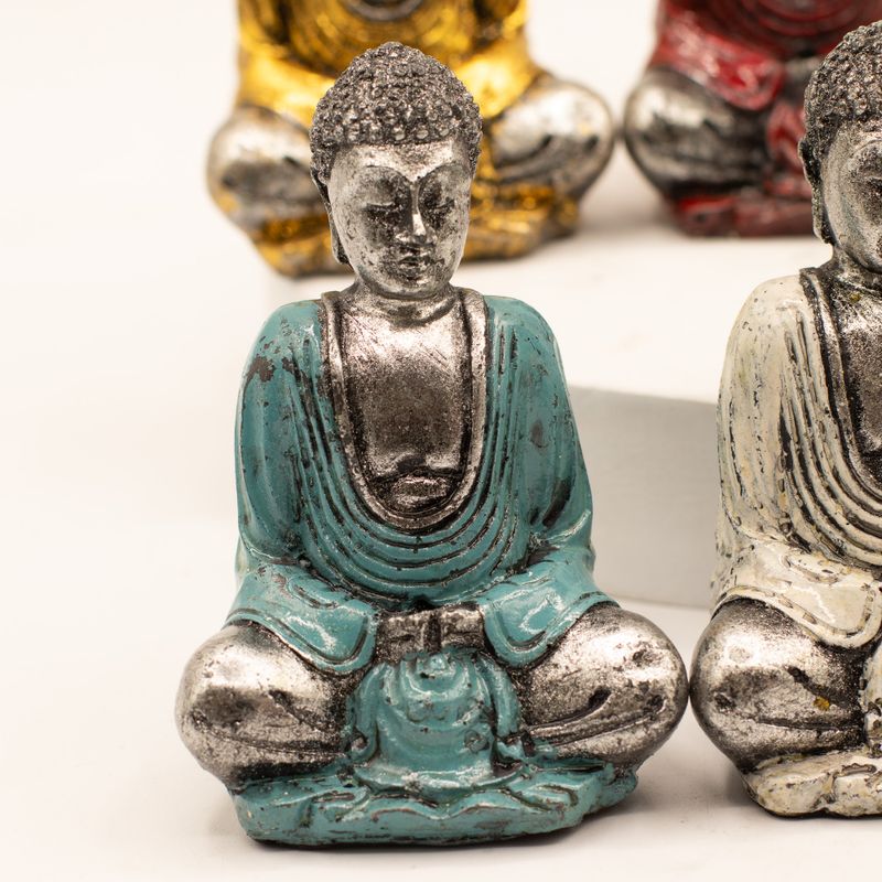 Buda mini plateado (colores surtidos)