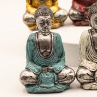 Buda mini plateado (colores surtidos)