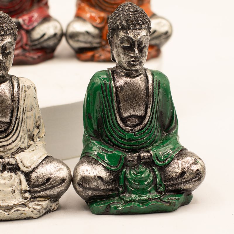 Buda mini plateado (colores surtidos)