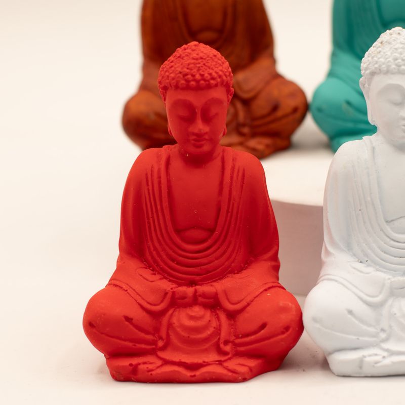 Matt Mini Buddha (Colores surtidos)