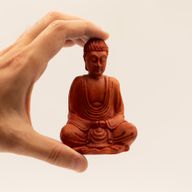 Matt Mini Buddha (Colores surtidos)