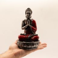 Portavelas de Buda - Rojo - Mediano